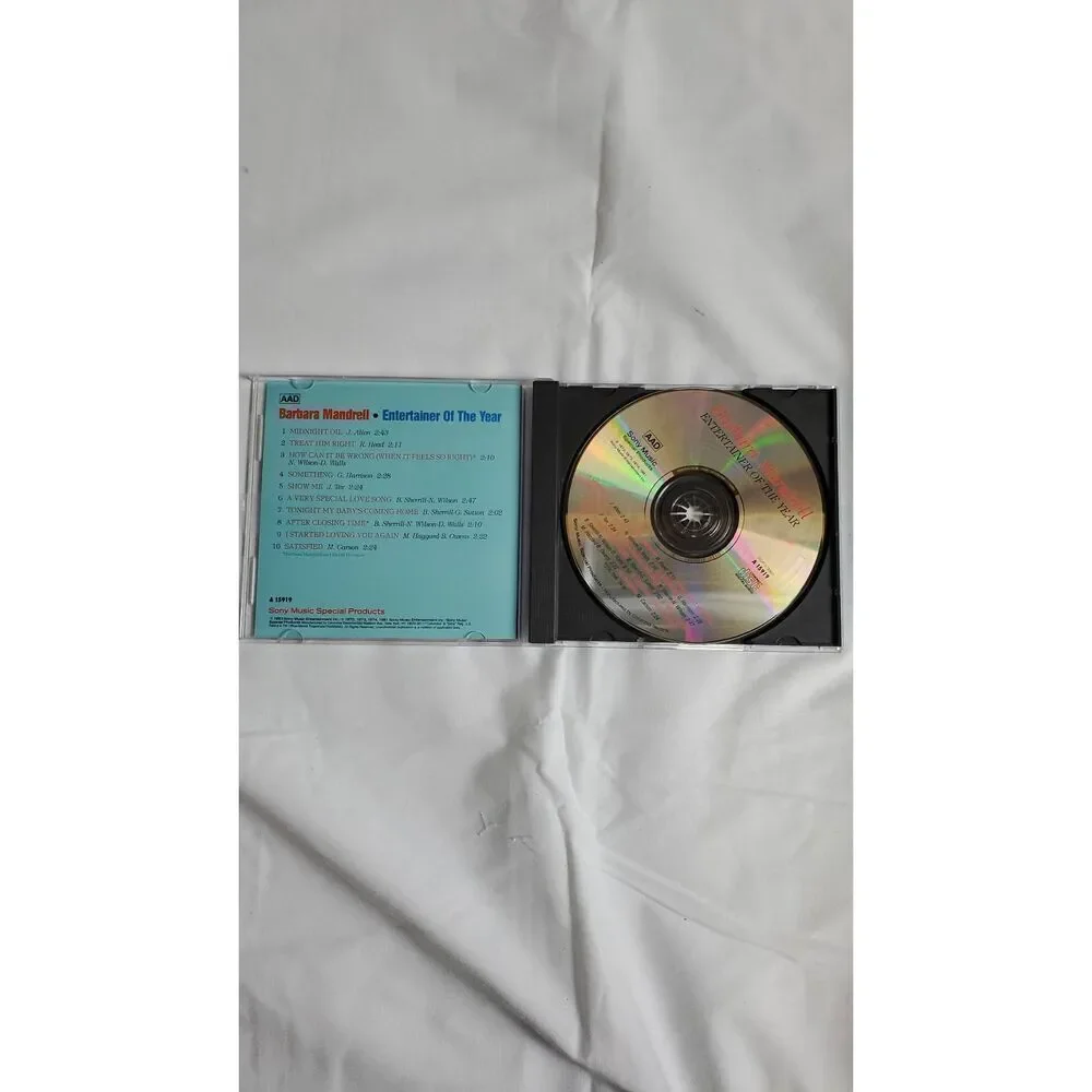 Barbara Mandrell Entertainer of the Year CD Country Classics Sony 1993